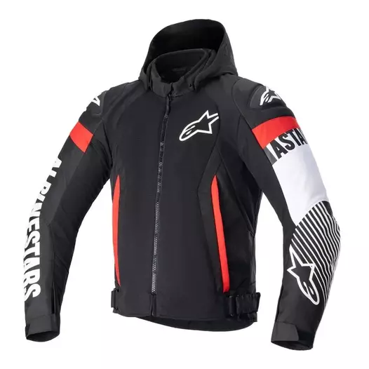 Alpinestars Zaca Air мотокуртка Black White Red Красный (размер: s)
