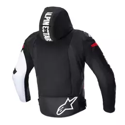 Alpinestars Zaca Air мотокуртка Black White Red Красный