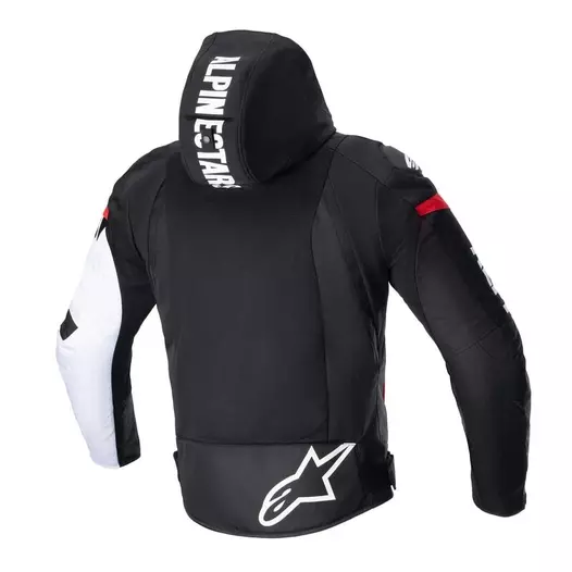 Alpinestars Zaca Air мотокуртка Black White Red Красный