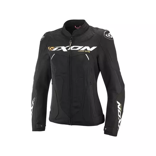 Ixon Ionix Lady мотокуртка Black White Белый (размер: xs)
