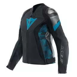 Dainese Avro 5 Wmn Leather мотокуртка Teal Синий (размер: 40)