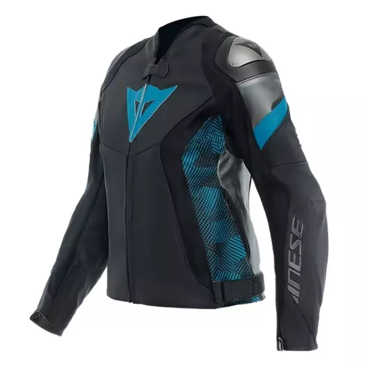 Dainese Avro 5 Wmn Leather мотокуртка Teal Синий (размер: 40)