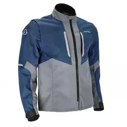 Acerbis X-duro мотокуртка Blue Orange Черный