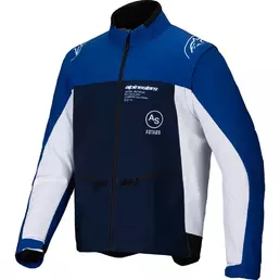 ALPINESTARS Lite-Dura Softshell jacke Navy / Bright Blue / White