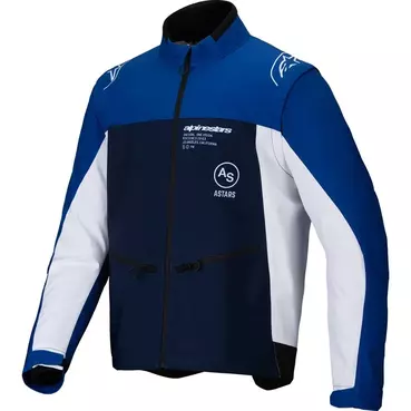 ALPINESTARS Lite-Dura Softshell jacke Navy / Bright Blue / White