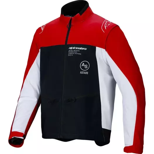 ALPINESTARS Lite-Dura Softshell jacke Black / Bright Red / White (размер: s)