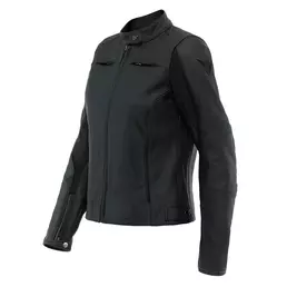 Dainese Razon 2 Lady Leather мотокуртка Black Черный