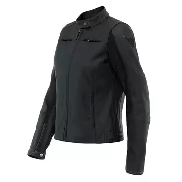 Dainese Razon 2 Lady Leather мотокуртка Black Черный