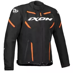 Ixon Striker мотокуртка Black White Orange Оранжевый