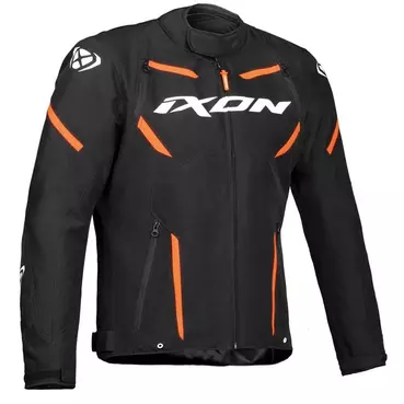 Ixon Striker мотокуртка Black White Orange Оранжевый