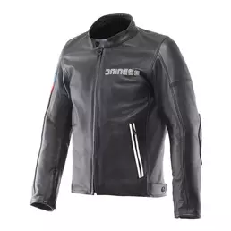 Dainese Leggenda Perforated Leather мотокуртка Black Черный (размер: 46)