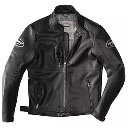 Spidi Clubber Leather мотокуртка Black Черный (размер: 48)