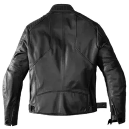 Spidi Clubber Leather мотокуртка Black Черный