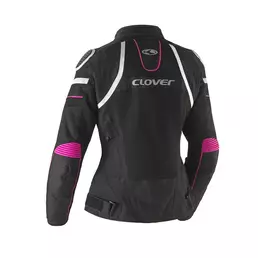 Clover Rainjet 3 Wp Lady мотокуртка Fuchsia Черный