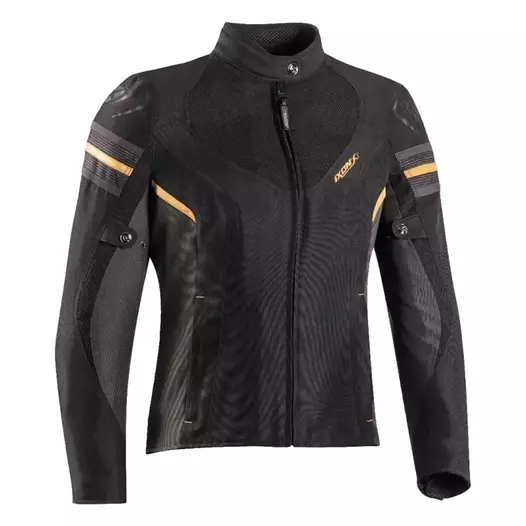 IXON Ilana Evo jacke Black / Anthracite / Gold