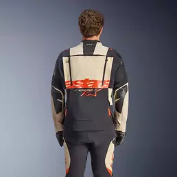 Alpinestars Halo Pro Drystar Xf Laminated мотокуртка Mastic Белый