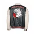 Helstons Cheyenne Leather мотокуртка Blue Beige Синий