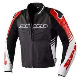 Spidi Track Warrior Leather мотокуртка Red Красный