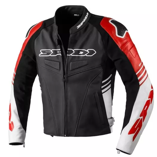 Spidi Track Warrior Leather мотокуртка Red Красный (размер: 46)
