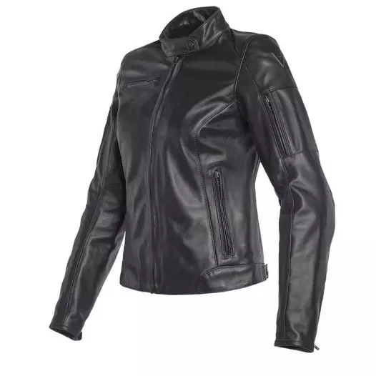 Dainese Nikita 2 Lady Leather мотокуртка Black Черный (размер: 48)