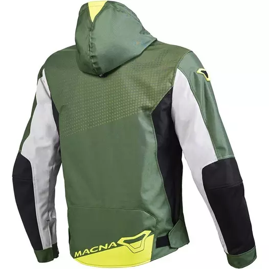 Macna Imbuz мотокуртка Green Light Grey Black Зеленый