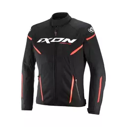Ixon Striker Air Wp мотокуртка Black White Red Красный