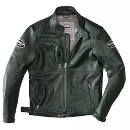 Spidi Clubber Leather мотокуртка Green Ice Зеленый