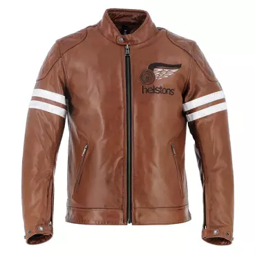 Helstons Jake Speed Buffalo Leather мотокуртка Camel Коричневый