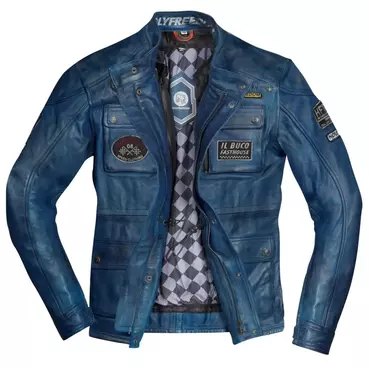 Holyfreedom Quattro Royal Evolution Blue мотокуртка Синий