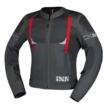 Ixs Sports Trigonis Air мотокуртка Light Grey Red Красный