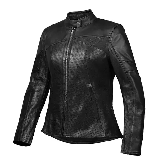 Ixon Cranky Air Lady Leather мотокуртка Black Черный