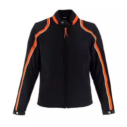 Helstons Phoenix Air мотокуртка Black Orange Оранжевый