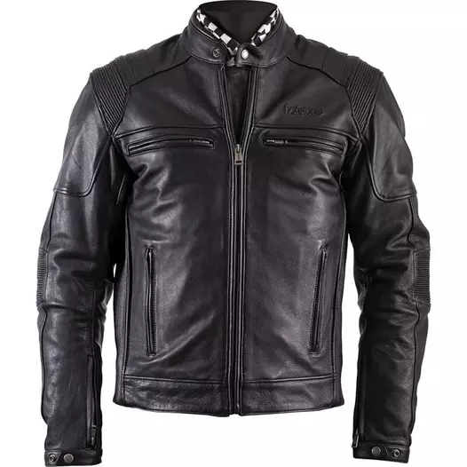 Helstons Trust Plain Leather мотокуртка Black Черный (размер: s)