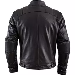 Helstons Trust Plain Leather мотокуртка Black Черный