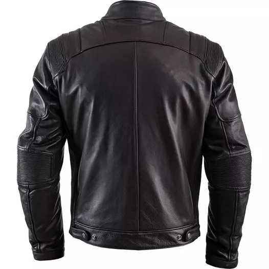 Helstons Trust Plain Leather мотокуртка Black Черный