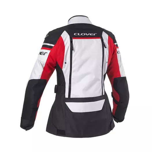 Clover Outland 2 Wp Lady мотокуртка Grey Red Серый