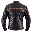 Helstons Daytona Leather мотокуртка Black Черный