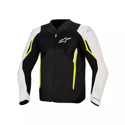 Alpinestars Ast V3 Air мотокуртка Silver Yellow Fluo Желтый (размер: s)