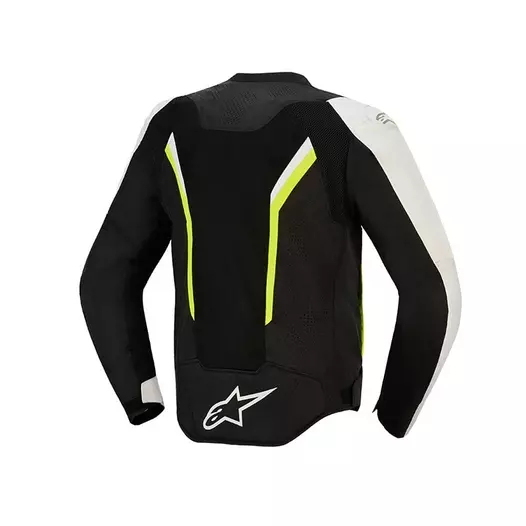 Alpinestars Ast V3 Air мотокуртка Silver Yellow Fluo Желтый