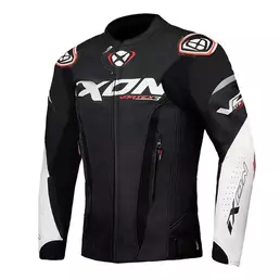 Ixon Vortex 3 мотокуртка Black White Белый (размер: xs)