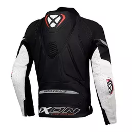 Ixon Vortex 3 мотокуртка Black White Белый