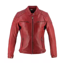 Helstons Jody Lady Leather мотокуртка Red Красный (размер: s)