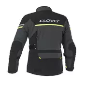 Clover Savana 4 Wp мотокуртка Petrolium Yellow Серый