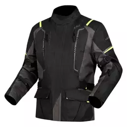 LS2 Textil Narvik jacke Grey / Black / Hi-Vis Yellow