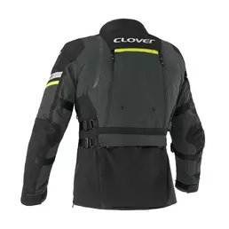 Clover Gts-5 Wp мотокуртка Yellow Dark Grey Серый