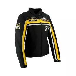 Helstons Sturgis Tissu Lady мотокуртка Black Yellow Черный