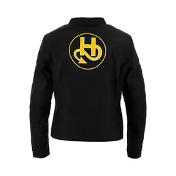 Helstons Sturgis Tissu Lady мотокуртка Black Yellow Черный