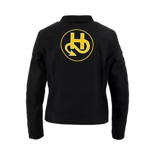 Helstons Sturgis Tissu Lady мотокуртка Black Yellow Черный