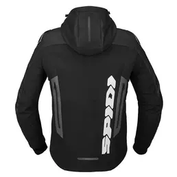 Spidi худи Warrior мотокуртка Black White Белый