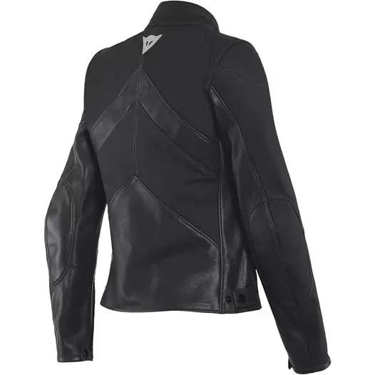 Dainese Santa Monica Lady Leather мотокуртка Black Черный